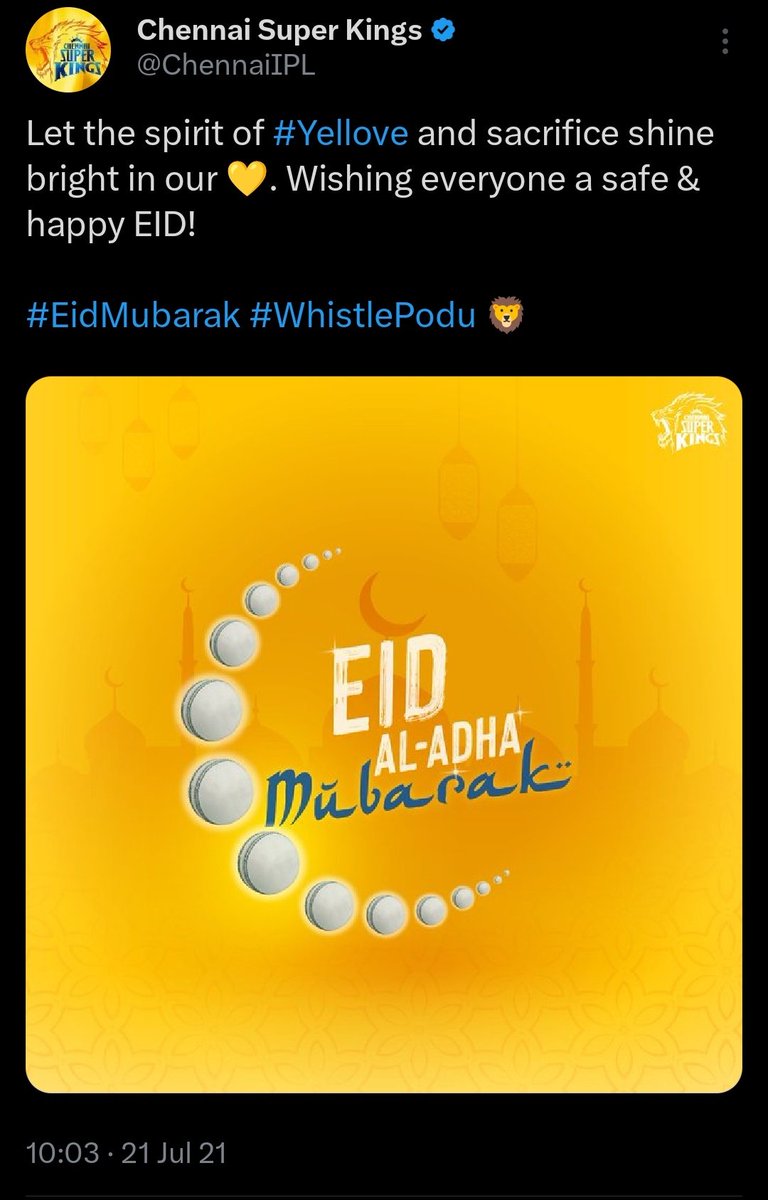 CSK posted about Pakistan, Australia victory and does Eid, Christmas celebration but didn't know about the biggest event in India of Ram Mandir.