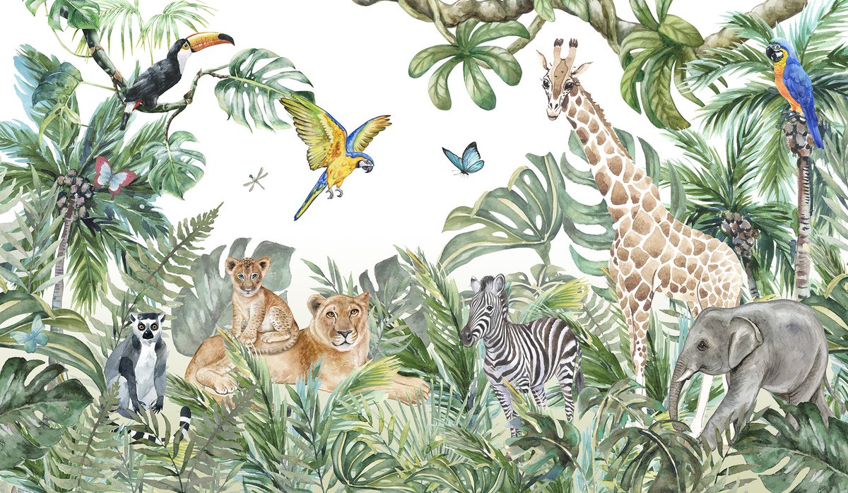 🌿🐅 Unleash the wild side of your space with our Animals Jungle Book Peel and Stick Wallpaper Mural!  
#animalwallpaper #junglewallpaper #forestwallpaper #junglebookmurals #wallpaperforkids #kidsroomdecor #wildlifewallpaper #naturewallpaper #murals  

bitly.ws/3axTa