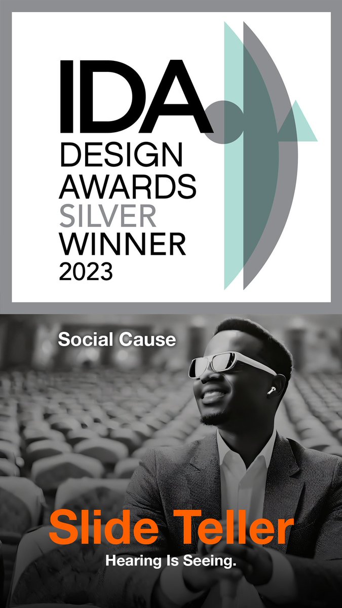 DEEPLY honoured to be the Sound Designer and part of the international four-member team who won the SILVER MEDAL at the 17th @iDesignAwards in the categoy of Industrial & Life Science Design / Design for Social Impact. @AnthonyPhills See the link here: idesignawards.com/winners/zoom.p…