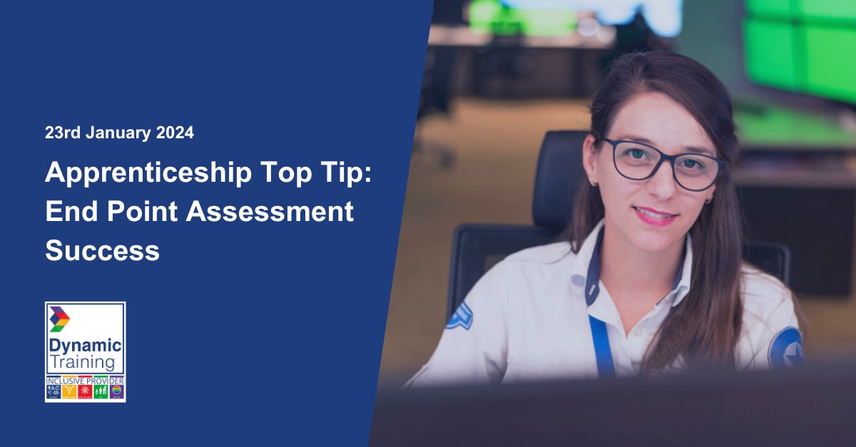 Top Tip For Apprentices: End Point Assessment Success

As we prepare for National Apprenticeship Week, we take a look at how Apprentices can best prepare for their End Point Assessment.

dynamictraining.org.uk/news-blogs/app…

#NAW2024 #Apprenticeships #NHS #Healthcare #EPA #EndPointAssessment