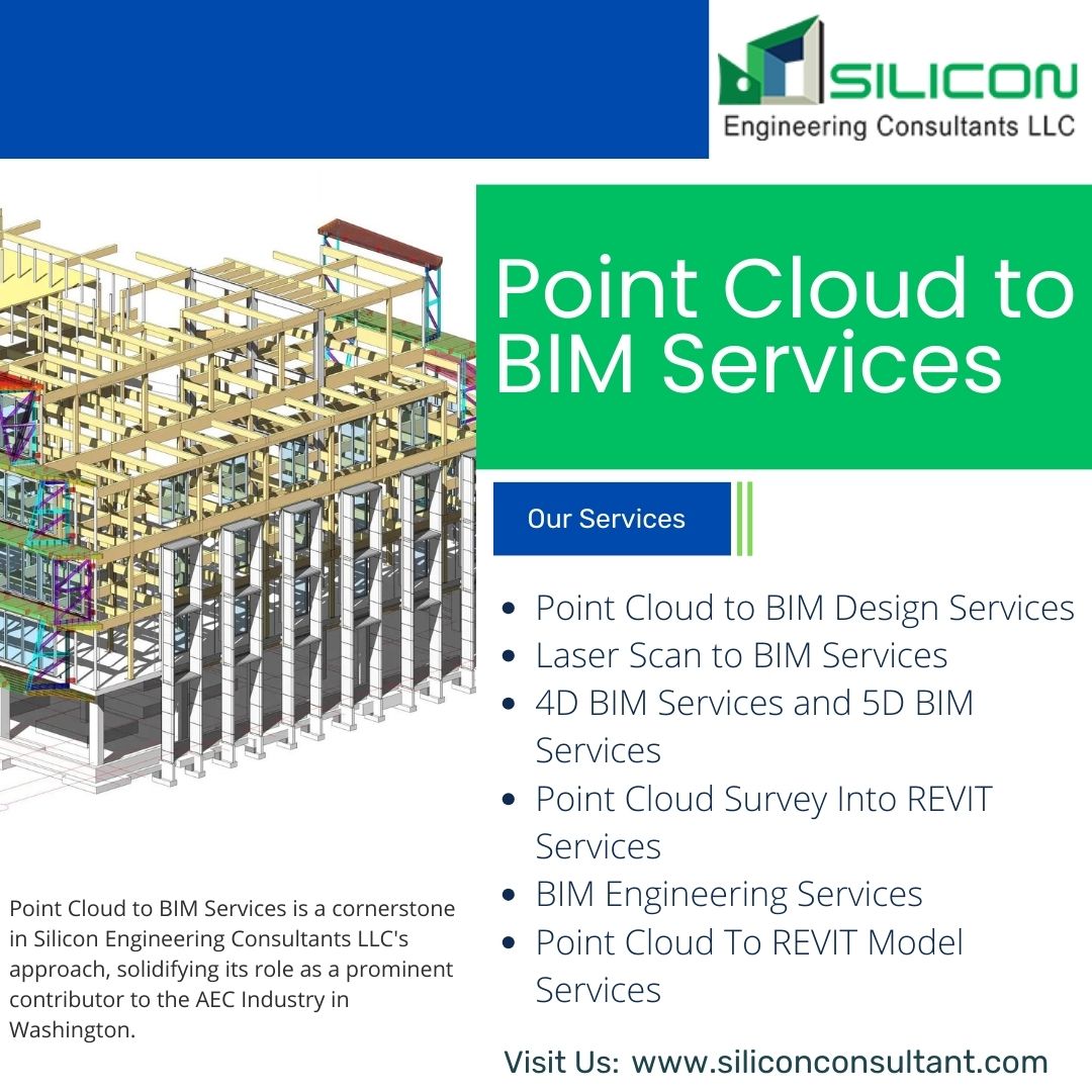 siliconecllc's tweet image. #PointCloudtoBIMServices is a cornerstone in #SiliconEngineeringConsultantsLLC&apos;s approach, solidifying its role as a prominent contributor to the #AECIndustry in #Washington.

Visit Us:
shorturl.at/hoqvT

#PointCloudtoBIMDesignServices #LaserScantoBIMServices
