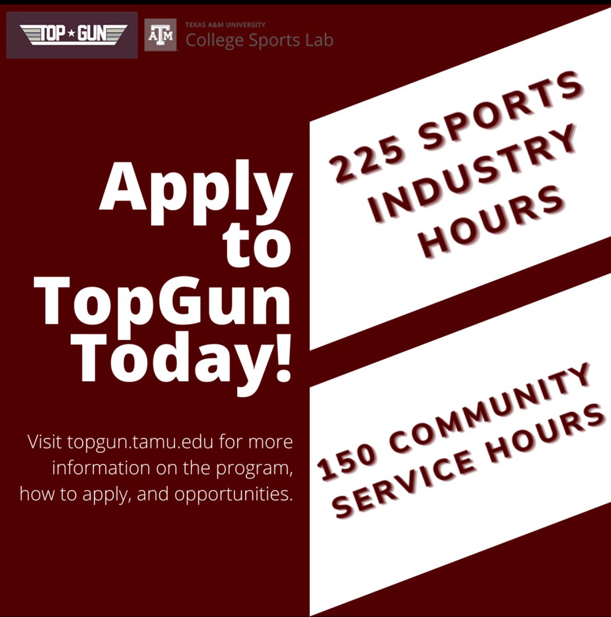 SPMTInternInfo's tweet image. Apply to TopGun Today 👍😎
