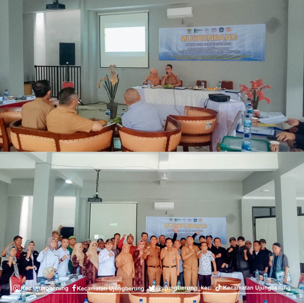 Musrenbang tingkat Kelurahan Pasanggrahan Tahun 2024 RKPD Tahun 2025.

Dengan tema "Memantapkan Pemulihan Ekonomi dan Kualitas Infrastruktur Kota yang Inklusif dan Berkelanjutan Guna Meningkatkan Kesejahteraan Masyarakat".

<a href="/emadisyanjak/">Ema Sumarna</a> <a href="/AbriwansyahF/">Abriwansyah Fitri</a> <a href="/surjana324/">jana surjana</a> <a href="/halo_bandung/">Prokopim Kota Bandung</a>