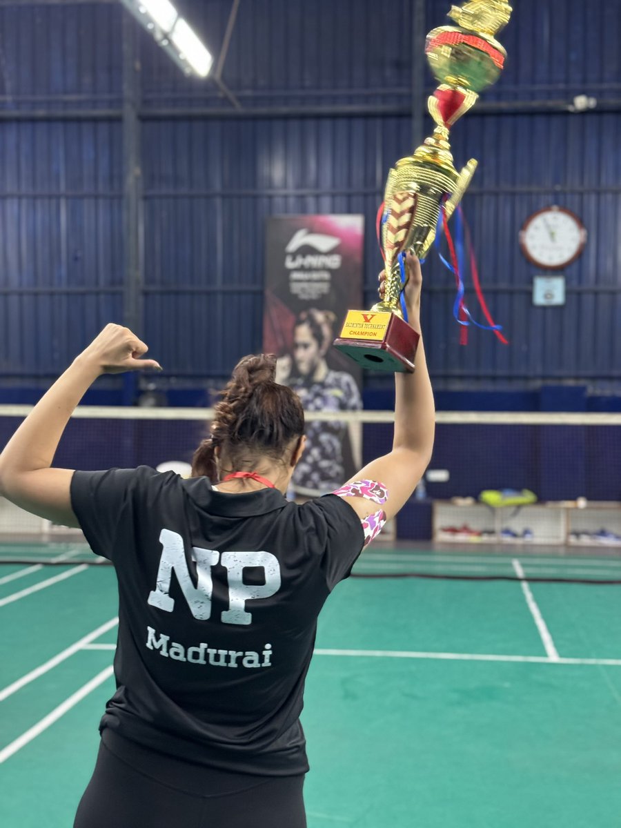 Badminton mixed double champions 🏆