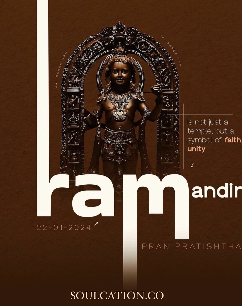 soulcation_co's tweet photo. The coming of Lord Rama upon this earth had a very deep meaning and purpose. Lord Ram and his brothers, Bharath, Lakshman, and Shatrughan represent the four purusharthas, the guiding light that every human being should follow to live a virtuous life https://t.co/1nJIBBcpfQ