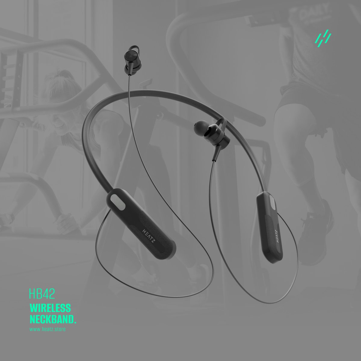 Meet the HB42 Wireless Neckband, your ultimate workout companion! 
.
.
Learn More :  bit.ly/HEATZshop
.
.
#Heatz #Hz #mobileaccessories #computeraccessories #HB42 #WirelessNeckband #PremiumSound #WorkoutCompanion #NoMoreWires #StayFitStayConnected