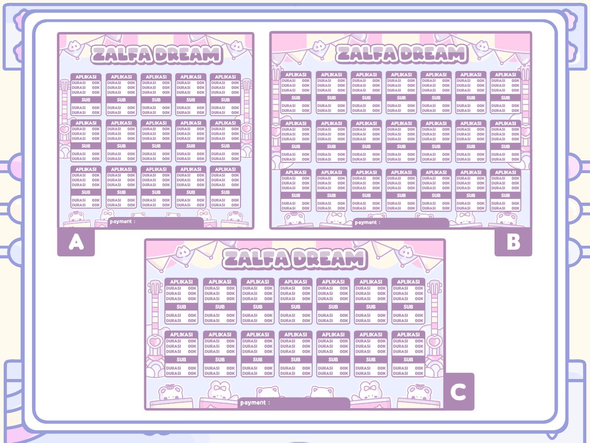 ZalfaDream's tweet photo. Help rt! Thank you
Halooo!
Aku open jasa edit pl, layout, qr deco, wm, setba, chibi, dll. Budget bisa disesuaikan ya. Custom juga bisa banget!! Revisian sampai puas! ❤️❤️

#zonauang https://t.co/lpIOZf6d6K
