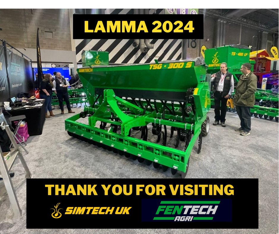 simtech_uk's tweet photo. A Big Thank You for your visit and engaging conversations at the LAMMA Show
It was a pleasure meeting with each one of you. Your feedback motivates us to further development. See you next year.
#lamma #drilling #agriculture https://t.co/AOgdqobOFl