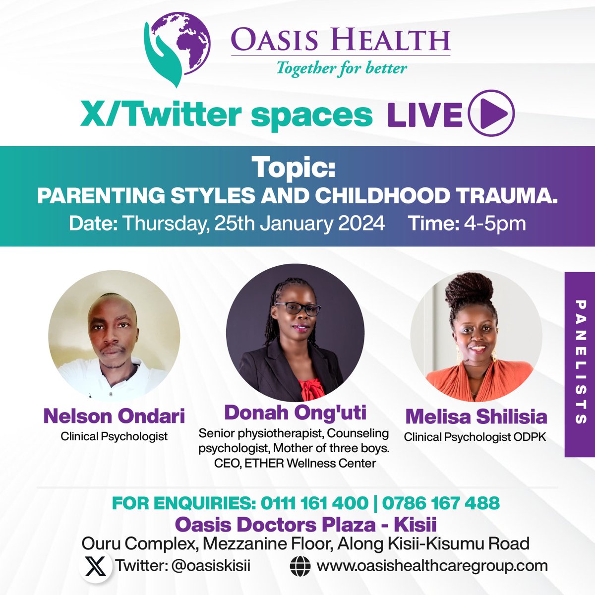 Join us, share, like , comment and keep the conversation going...
#ParentingStyles 
#ChildhoodTrauma 
#Togetherforbetter
