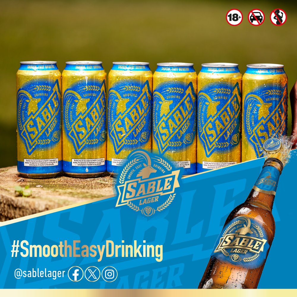 COMPETITION: January can be a dry month! Follow <a href="/SableLager/">Sable Lager</a>, re-post this post and tag three friends in the comments below for a chance to win a CASE of #SmoothEasyDrinkingSable Lager!
