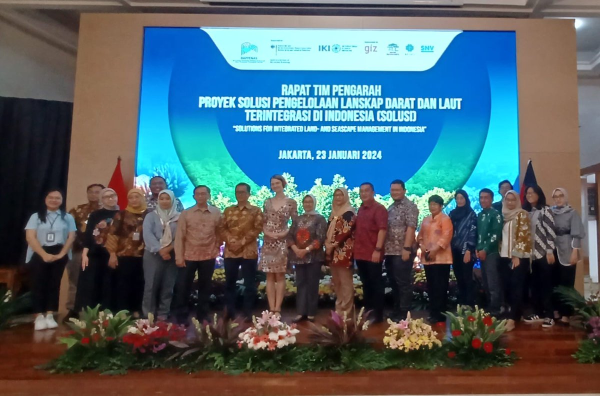 SNVIndonesia's tweet image. Today is the kick off of IKI SOLUSI project where SNV will support #innovativefinancing mechanism, #genderinclusive value chain, and zero plastic waste initiatives among others to increase #resilience of land and seascapes' ecosystems and promoting #sustainable livelihoods