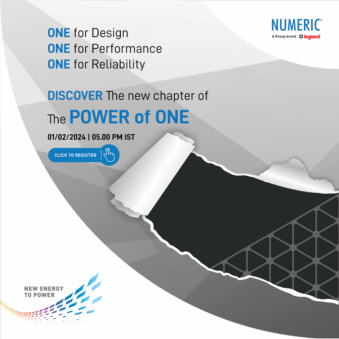 📣Launch Alert 📣
Register and witness the new chapter of the #PowerOfOne 🌟 
Register for the virtual launch now – numericups.com/Register-Disco…
#NewProductLaunch Stay tuned!
#NumericUPS #NewEnergyToPower #ProductLaunch #NewLaunch #StayTuned #VirtualLaunch