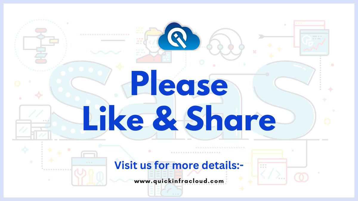 quickinfra's tweet photo. "Next-Level SaaS: QuickInfra Guides You Through Challenges with Expertise."
Visit us:- https://t.co/2dMFM6olrd
#QuickInfra
#cloudmigration #SaaS #DigitalTransformation #DevOps #infrastructure #Security #scalability #successjourney #pune #india #goals2024 #saas #software https://t.co/XI0C0gE3d8