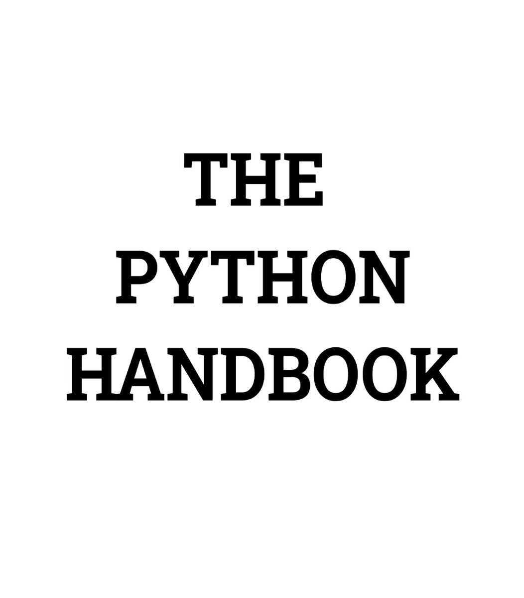 SachinKumar_76's tweet image. Get Absolutely Free 🤩🆓

The Python HandBook 📚♂️

Simply 👇
1 . Follow [So I Can Dm You]
2.  comment [Book]
3. Repost

#SQL #DataScience #course