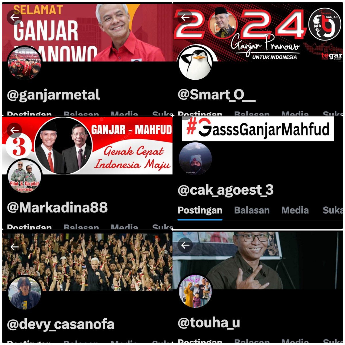 Sudah 13 hari. Akun pendukung 03 GANJAR-MAHFUD.
Bertumbangan.
Yg saling mengikuti akun saya, tiap hari bisa tumbang 50-125 akun.
-
Ada apa ini ?
Contoh 👇