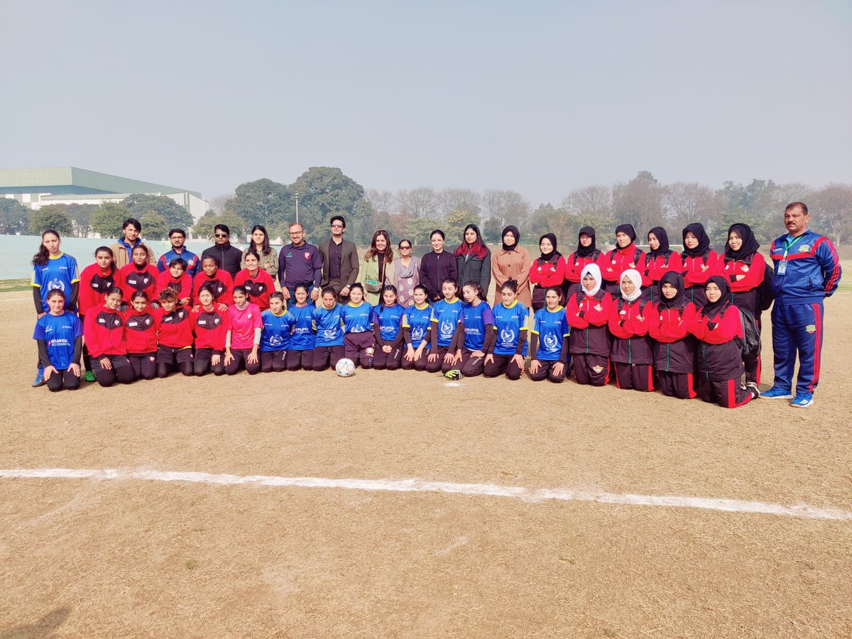 Kickoff day at the #EmpowHER Futsal Tournament! The spirit of competition is high as our three teams from Chitral, Quetta, and Karachi gear up for their matches. <a href="/RabiyaJaveri/">Rabiya Javeri Agha</a> <a href="/CanHCPakistan/">Canada in Pakistan</a> #NCHR #CFLI <a href="/WomenUnitedFA/">Women United Football Academy</a> <a href="/ChitralWFC/">Chitral Women FC</a> <a href="/karachiunitedfc/">Karachi United</a>