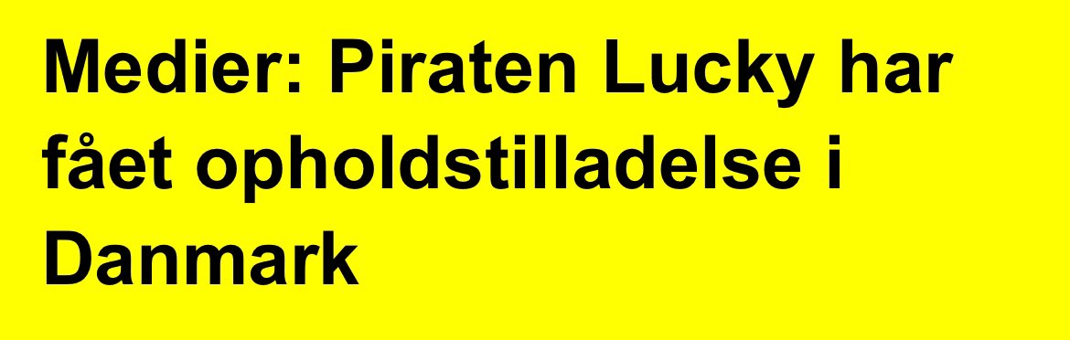 Den etbenede nigerianske pirat får opholdstilladelse i Danmark. 
Det synes jeg er afstumpet.

ekstrabladet.dk/nyheder/politi…