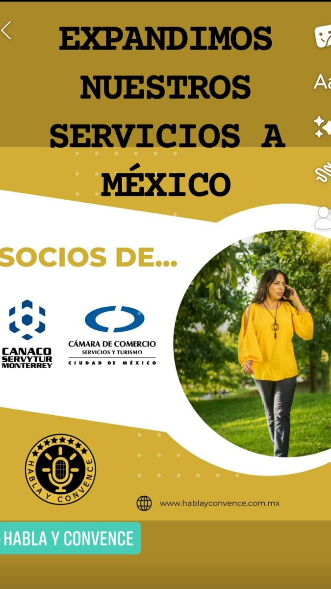 ldamasol's tweet photo. Como CEO  de la Empresa de Comunicación Corporativa @hablaconvence , hemos #INTERNACIONALIZADO nuestros servicios profesionales a MÉXICO, siendo socio de la @CANACOMexico  y de la @canacomonterrey,  formando parte del conglomerado de empresas mexicanas diversas. 
@hablaconvence https://t.co/dz3h9xIK2W