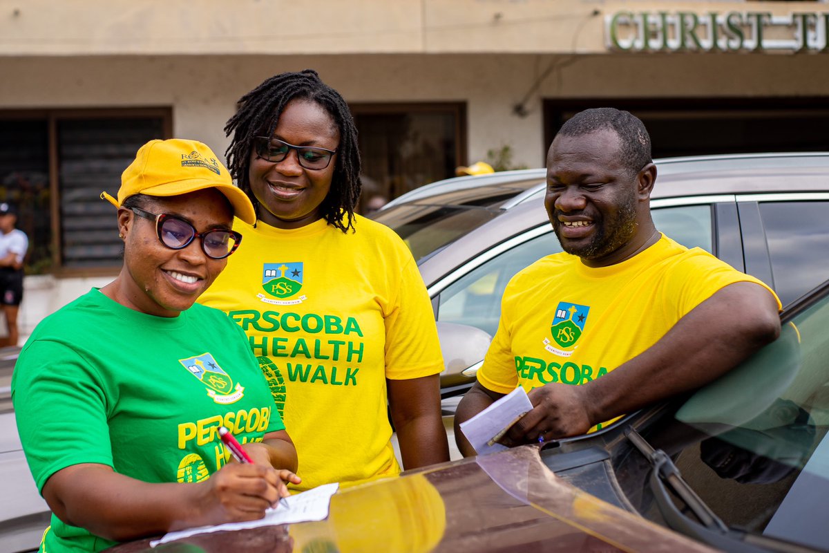 iamperscoba's tweet photo. Our ladies are not left out. 

Invite friends and family to the Health Walk and let’s make it memorable. 

⏺️ Saturday, 27th January 2024
🕕 ⁠6:00am
⁠📍Christ The King School

#Iamperscoba
#PerscobaHealthWalk https://t.co/tE76Gu11NS