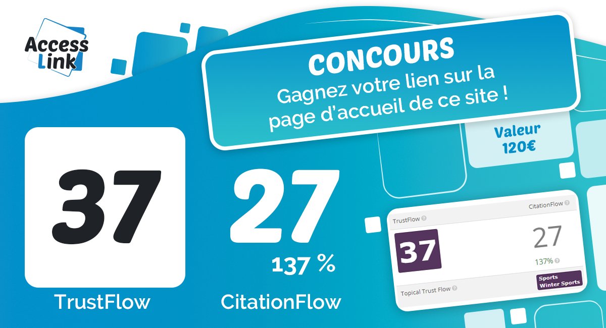 🔗 AccessLink - Backlinks dès 3 € 🔗 tweet media