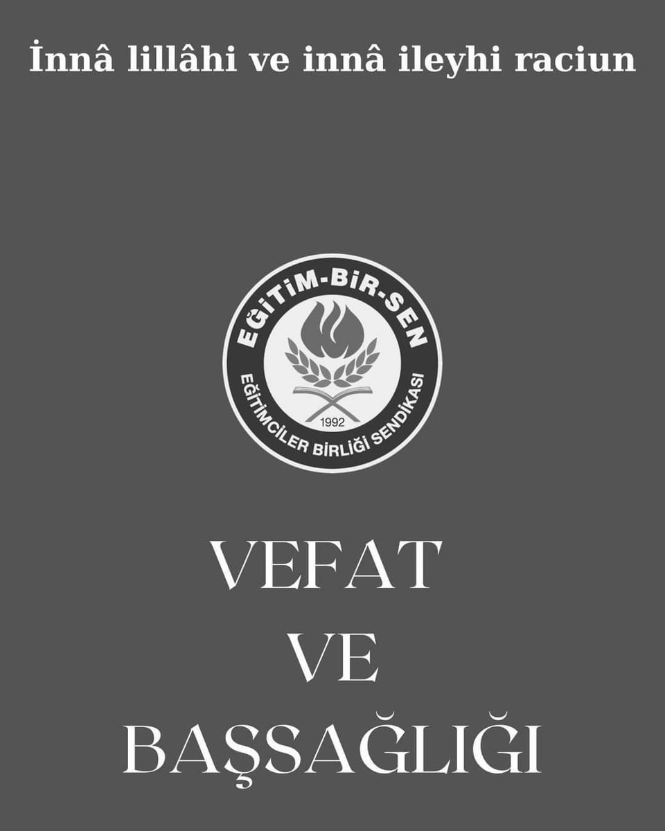 Atakum Halk Eğitim Merkezi Müdür Yardımcısı Sevilay Korucuoğlu'nun babası vefat etmiştir.

Cenazesi Bugün Ladik ilçesi İbi Köyünde Öğlen Namazına müteakip defnedilecektir.

Rabbim rahmeti ile muamele eylesin mekanı cennet olsun inşaallah.