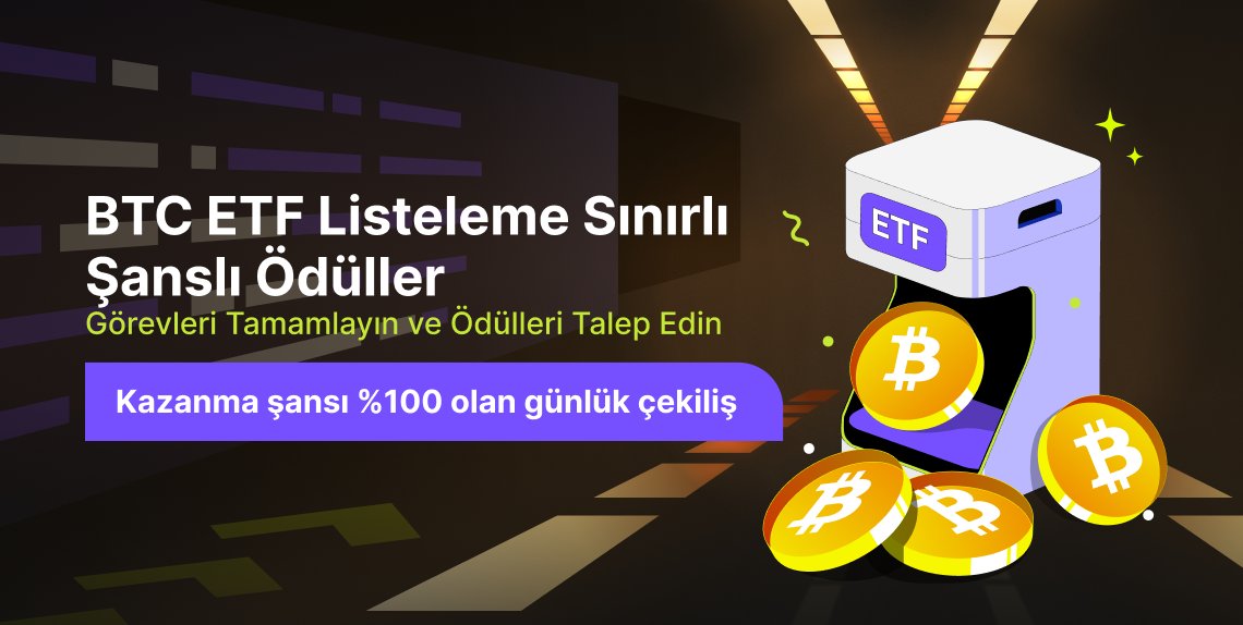 💫 ETF Listeleme Çekilişi: Yatırımcılara Milyonlarca Şanslı Ödül! Her Gün Ödüllerden Faydalanma Şansı! 💫 👉 #CoinW, #ETF Listeleme Sınırlı Çekiliş etkinliğini başlatmak üzere. ETF alım-satım işlemlerine ilk kez katılan kullanıcılar veya şanslı ödüller kazanma şansını yakalamak…