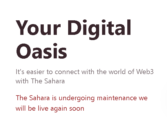 Sahara.social 🏜️ tweet media