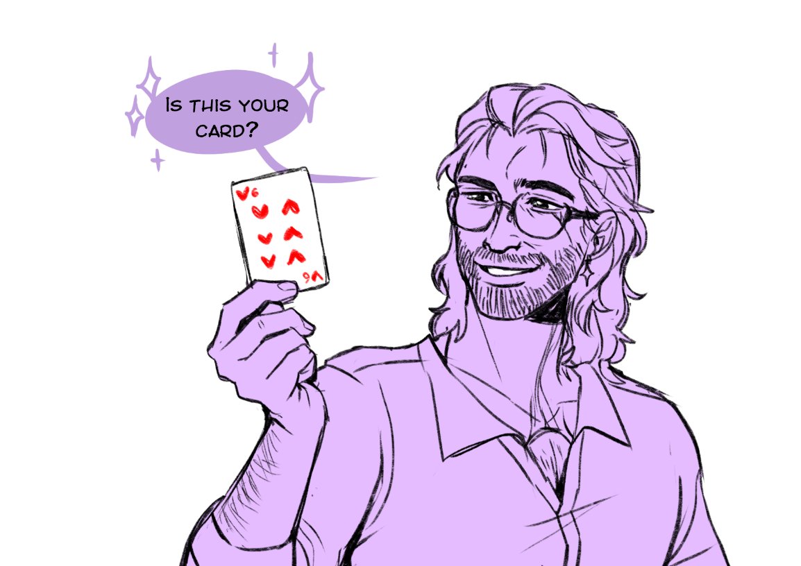 necromosss's tweet photo. modern au 'magic' hits different https://t.co/Y6jhsr0B5K