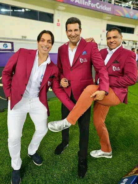 Legends in Dubai ❤️🔥💪 

2159 international wickets in one photo frame💚

Shoaib Akhtar, Wasim Akram and Waqar Younis are part of the commentary panel in the International League T20.

Your Favourite Legend???👀

#ILT20League | #ILT20 #ShoaibAkhtar #WasimAkram #WaqarYounis