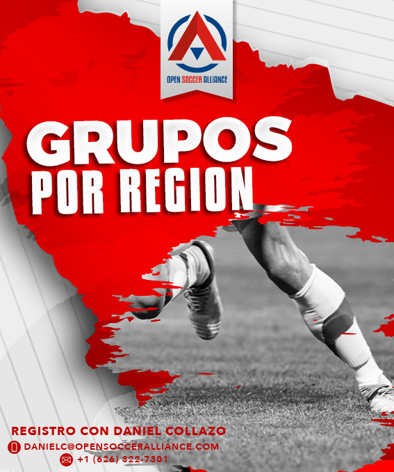 🇺🇸 OSA (Open Soccer Alliance) 🥇 Grupos Por Region ! 👉 instagram.com/open_soccer_al… ⚽ Info : +1 (626) 322-7301 🏆 danielc@opensocceralliance.com