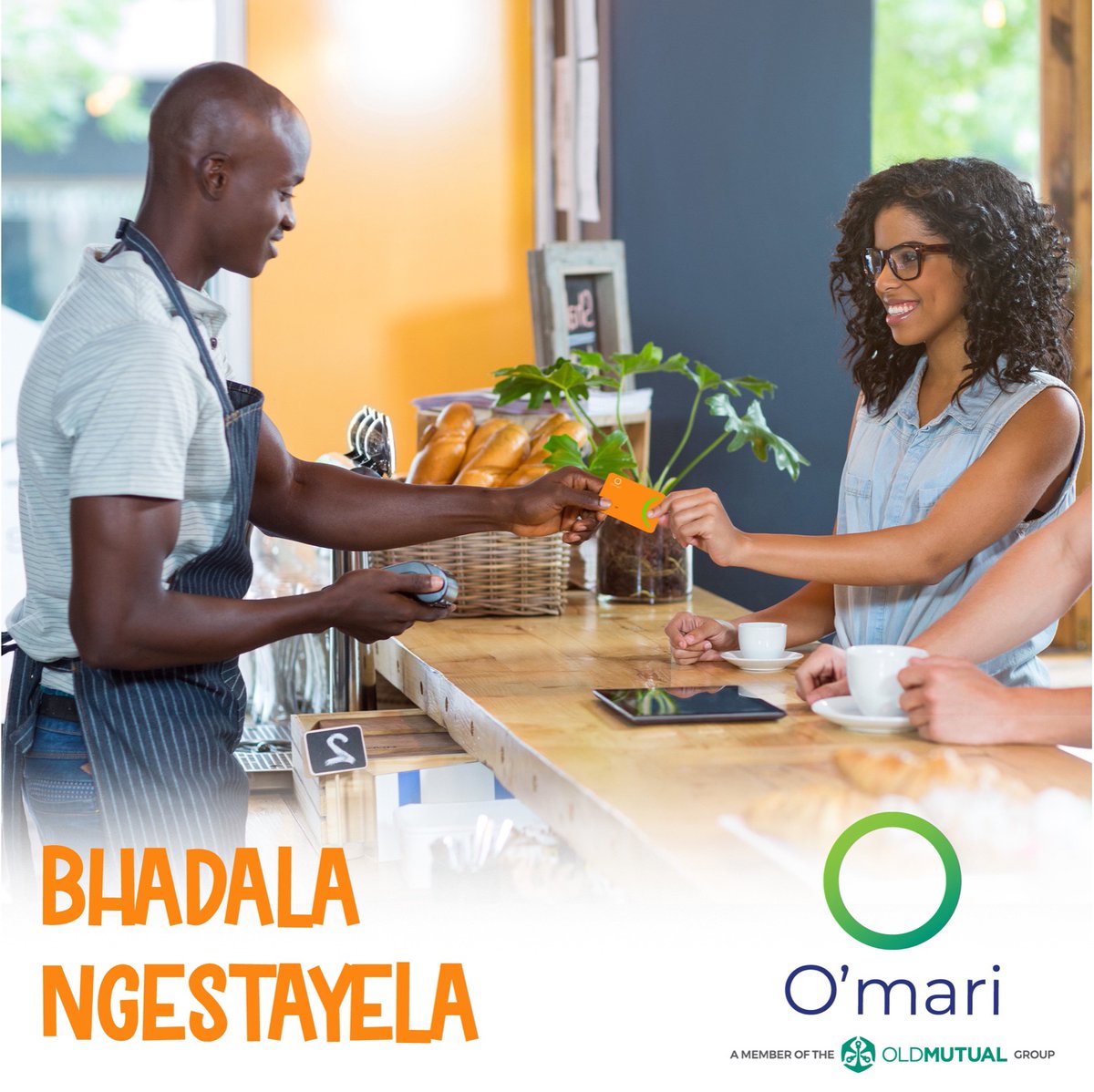 Bhadala ngestayela!
Pay for your groceries, meals and other goods and services with your O’maricard 💳
Get yours today!
#Moneytransfers
#Zipit
#Omari