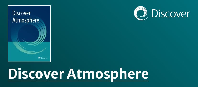 Ajit Singh (@ajitsingh528) on Twitter photo Excited to join the Editorial Board of Discover Atmosphere <a href="/SpringerNature/">Springer Nature</a> that supports multidisciplinary research and policy developments across the fields of atmospheric and climate science. The journal welcomes work that aims to address #SDGs #ClimateAction #SustainableCities Excited to join the Editorial Board of Discover Atmosphere <a href="/SpringerNature/">Springer Nature</a> that supports multidisciplinary research and policy developments across the fields of atmospheric and climate science. The journal welcomes work that aims to address #SDGs #ClimateAction #SustainableCities