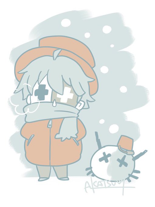 「帽子 雪だるま」のTwitter画像/イラスト(新着)