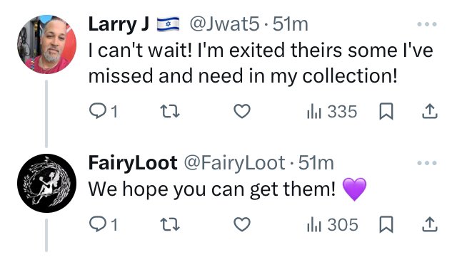 wow. not @fairyloot responding so positively to a zi0nist with the lsraeIi flag in their name while restricting all of us pro-paIestinians in their comments  on Instagram when we called them out for continuing with their sale of the zi0nist author and book, tomorrowx3