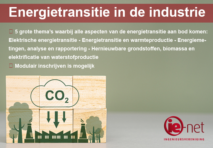 Vanaf 6/2 maakt ons opleidingstraject Energietransitie in de Industrie je wegwijs in de uitdagingen op vlak van energie. De hands-on aanpak van onze docenten geeft concrete antwoorden op al je vragen. Meer info: ie-net.be/energietransit…