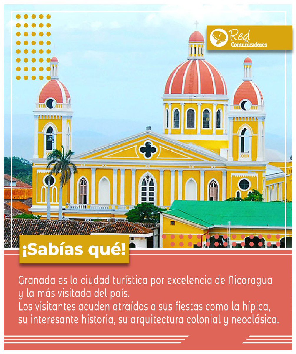 🔰Te dejamos un dato interesante de la cuidad de Granada

#Nicaragua