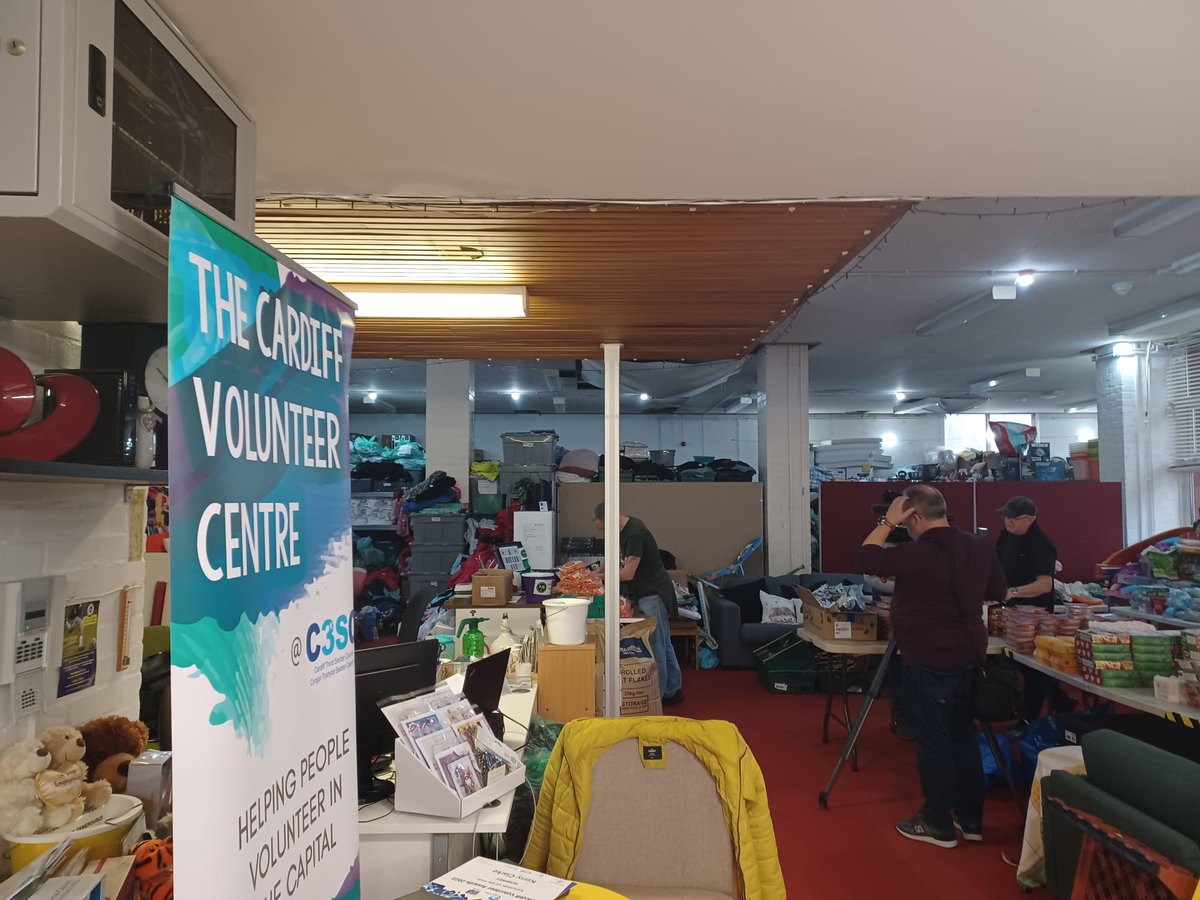 Many thanks to <a href="/rumneyforum/">Rumney Forum</a> for having us in this morning. We were so happy to be able to award their amazing #volunteers with their #CVA2023 certificates personally! We even bumped into the BBC crew who were doing some interviewing about the new Child Poverty Strategy.