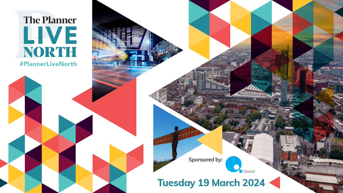 Understand the role planning can play in making our towns, cities and regions in the North competitive, dynamic, inclusive and sustainable at the RTPI Planner Live North event, sponsored by @quodplanning Early bird tickets are available until 31 January: rtpi.org.uk/plannerlivenor…