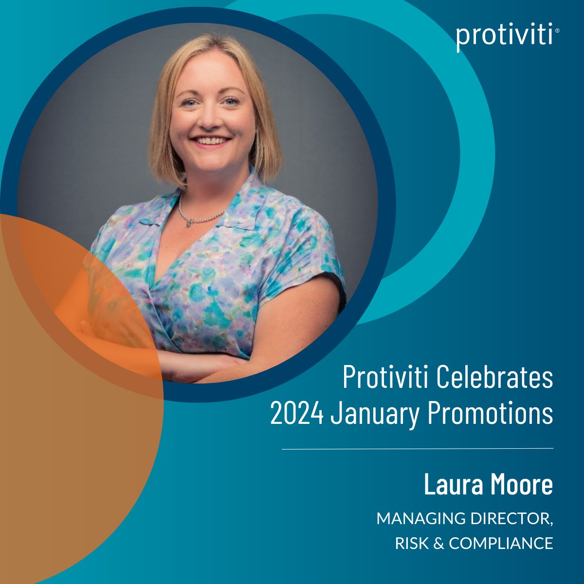 Congratulations to Laura Moore on her recent promotion to Managing Director! Your leadership, dedication, and vision have truly set a remarkable course for success. Wishing you continued achievements and great milestones in your new role.

#ProtivitiPromotions #Promotion2024