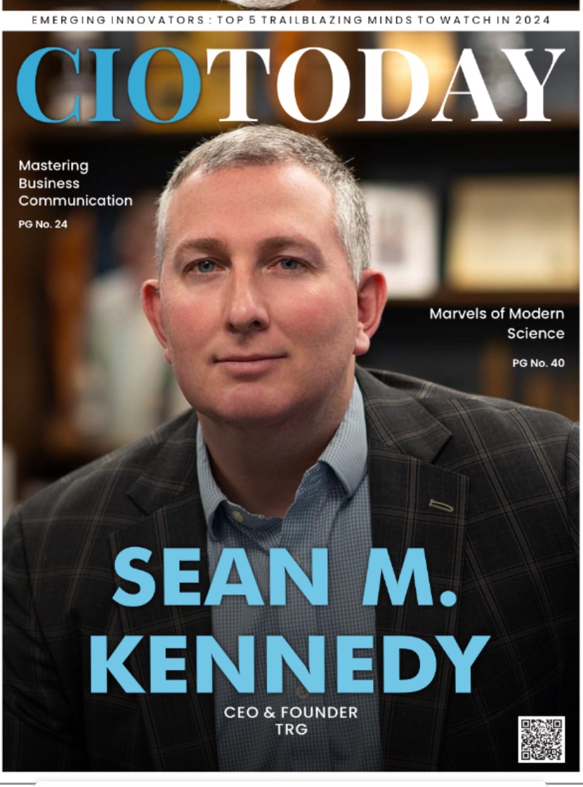 Alumni Leadership.. The CIO Today lauds Sean M. Kennedy as top-5 trailblazer to watch in ’24: theciotoday.com/magazines/emer… ➡️Founder/CEO at TRG, Westlake, OH (global IT services/consulting company) ➡️Class of ’02 @ohiou Communications @ScrippsOU #Innovation #Cleveland @OHIOAlumni