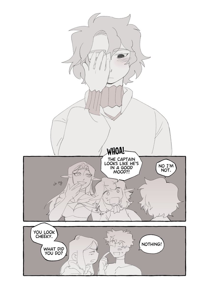 [dungeon meshi] not funny how much i love mithrun and kabru actually 