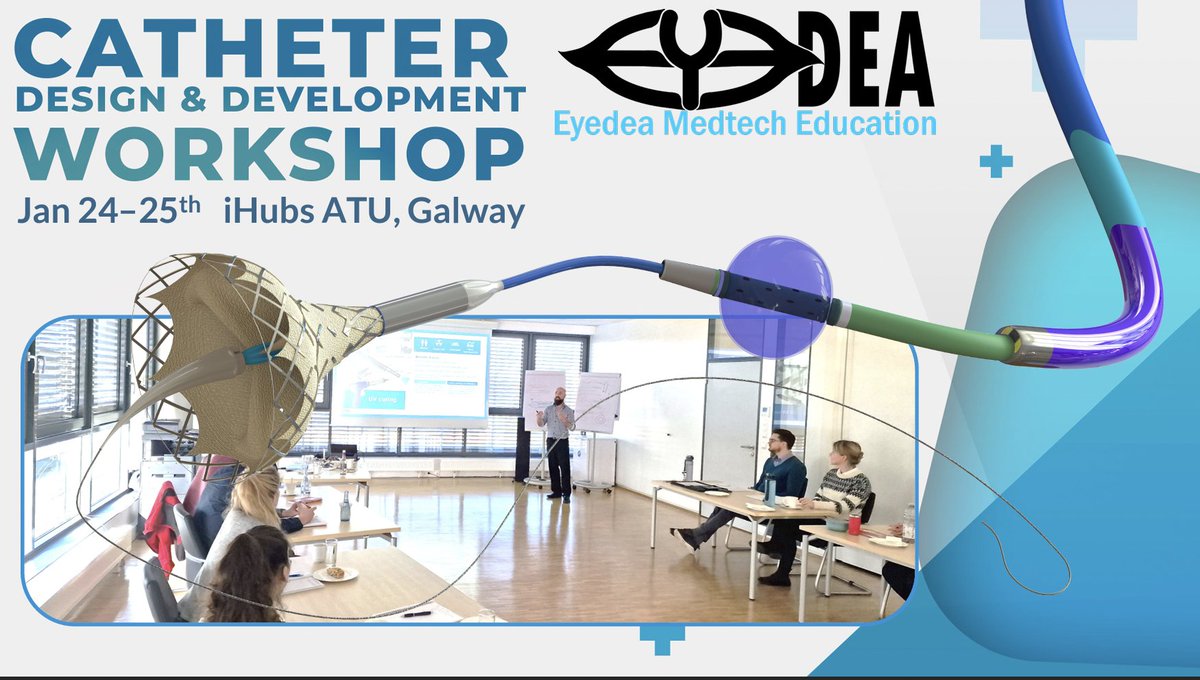 MedtechSkillnet's tweet photo. There's a last minute opportunity to attend this week's Catheter Design &amp; Development Workshop on 24-25th of January, at @ATU_GalwayCity Innovation Hub

Sign up here: https://t.co/GaDGCbCYW4

#MedtechSkillnet #TechnicalTraining #Funding #Skills #SkillsDevelopment #Catheter #R&amp;D https://t.co/F83BSwvSq6