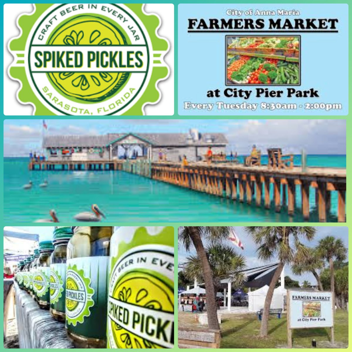 AMI today till 2pm. 
12 varieties of delicious, probiotic pickled goods. 
Be there or be 🔲. 
SpikedPickles #pickles #craftbeer #FloridaBrewersGuild #FloridaBreweries
#allnatural #noadditives #nopreservatives
#EatLocal #BuyLocal #ChefLife #Chef #Specialityfoods  #FarmersMarkets