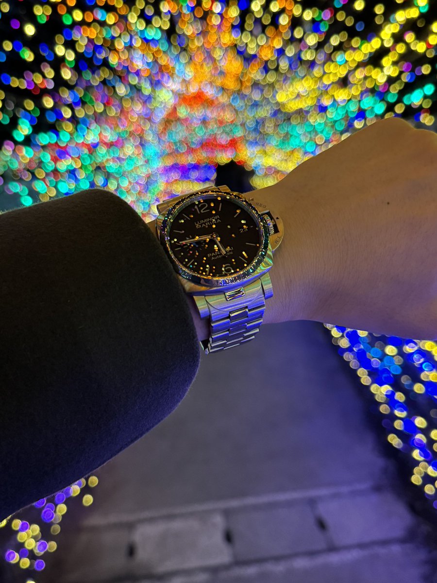 HAL321's tweet image. 伊豆のイルミネーションをパネライとともに