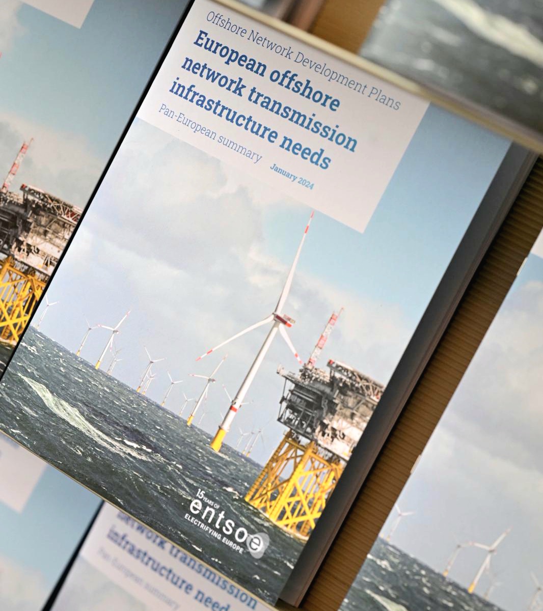 The #ONDP2024 are live!

“The development of offshore wind generation and strong interconnections across all European sea basins are essential to create a carbon neutral European energy system” - @ENTSO_E Chair of the Board @DamCortinas

Discover the ONDP👉entsoe.eu/ondp/