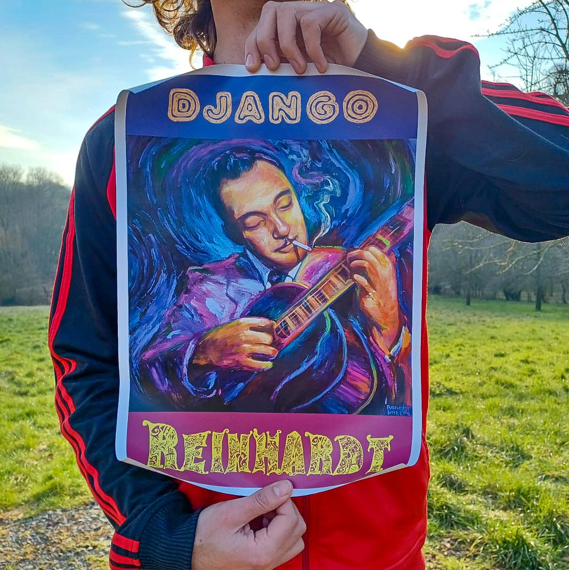 Remi_Harris's tweet image. Born on this day in 1910 💙

#djangoreinhardt