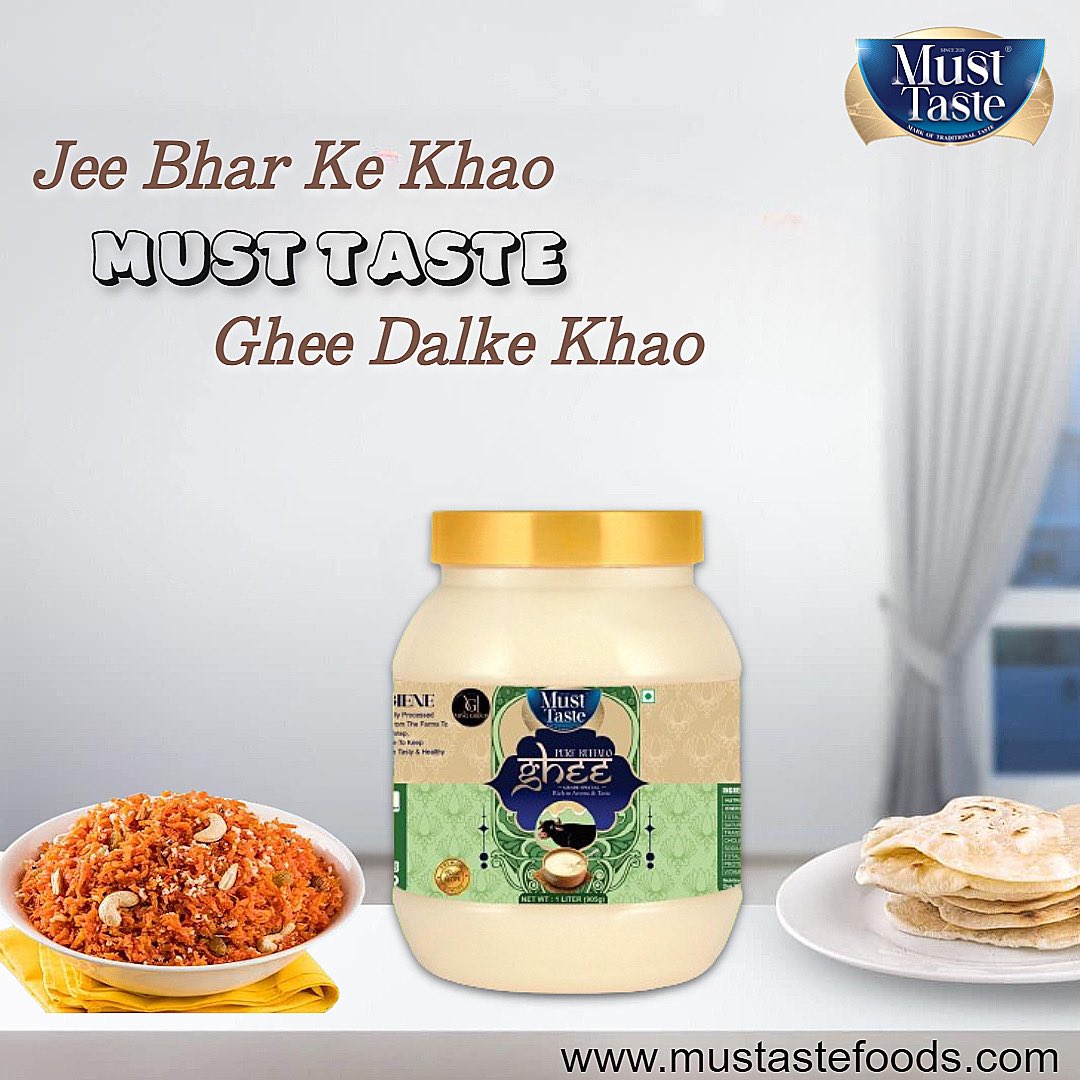 mustaste1's tweet photo. When you make Gajar ka halwa from Mustaste Desi Ghee,Your mouth watering full of mustaste Desi Ghee Buy Now Mustaste Desi Ghee to your home in these Festive seoson #mustaste #desighee #desigheesweets #motichoorladoo #desi #ghee #clarifiedbutter #buylocal #buynow #shopnow #mumbai https://t.co/uZXCqdh42f