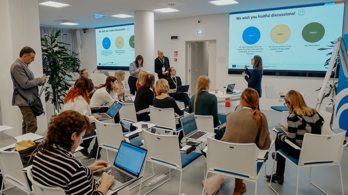 🌊 We have started the interactions with our #LivingLabs and #InformationSites to get as much feedback as we can from them, and to learn and plan better for this upcoming year 💪 Our partners @UniSouthDenmark & @WWF_Med Adria are leading the breakout groups 🐠