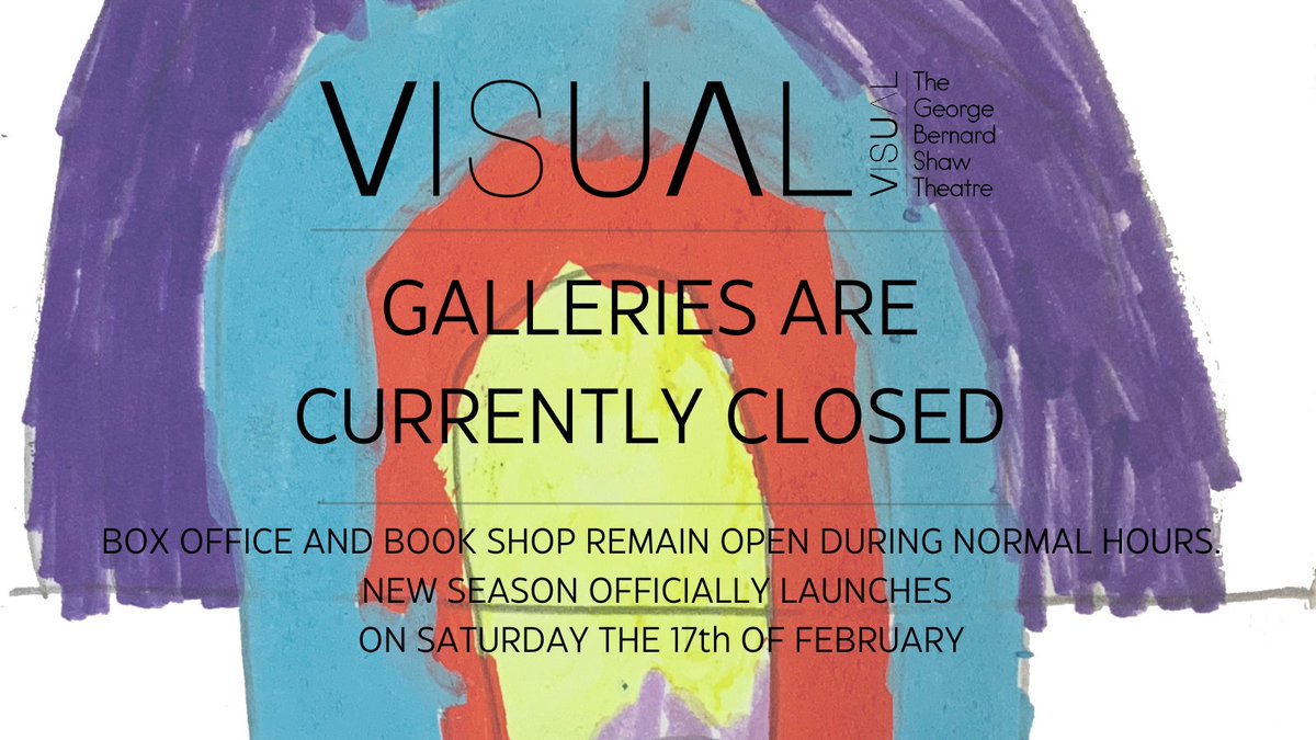 VISUAL’s galleries are currently closed for installation of our new exhibition season. Our shop and box-office remain open with our regular opening hours. The galleries will reopen on Saturday 17th February, when all are welcome to join us in celebrating new exhibitions.