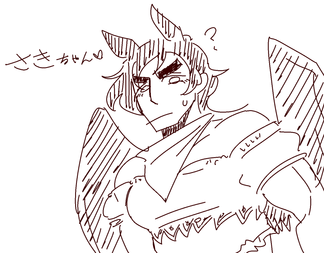 配信で描いたらくがき